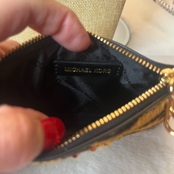 NWT Michae Kors Animal Print Wristlet - Picture 5 of 6